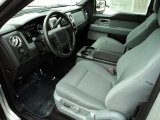 2011 Ford F150 XLT SuperCab Steel Gray Interior