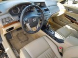 2010 Honda Accord EX-L Sedan Ivory Interior