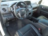 2012 Honda Pilot Touring 4WD Black Interior