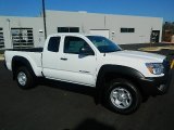 2013 Super White Toyota Tacoma Prerunner Access Cab #77762279