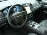 2012 Chrysler 300 S V6 AWD Black Interior