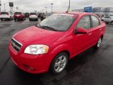 Victory Red Chevrolet Aveo in 2009