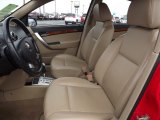 2009 Chevrolet Aveo LT Sedan Front Seat