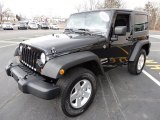 Black Jeep Wrangler in 2011