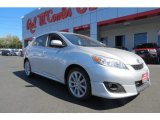 Classic Silver Metallic Toyota Matrix in 2009