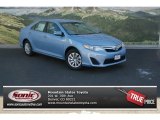 2013 Clearwater Blue Metallic Toyota Camry Hybrid LE #77761476