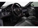 2007 Porsche 911 Turbo Coupe Black/Stone Grey Interior