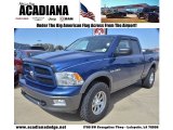 2010 Deep Water Blue Pearl Dodge Ram 1500 TRX4 Quad Cab 4x4 #77761688