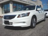 White Diamond Pearl Honda Accord in 2012