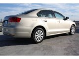 Moonrock Silver Metallic Volkswagen Jetta in 2013