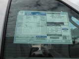 2013 Ford E Series Van E350 XL Extended Passenger Window Sticker