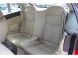 2010 Infiniti G 37 Convertible Rear Seat