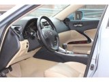 2006 Lexus IS 250 AWD Cashmere Beige Interior