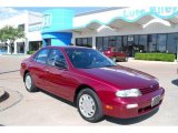1996 Ruby Pearl Nissan Altima GXE #7735112