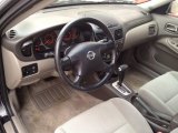 2002 Nissan Sentra SE-R Stone Interior