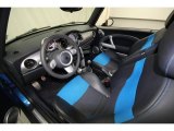 2008 Mini Cooper S Convertible Blue/Carbon Black Interior