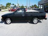 1996 Super Black Nissan Hardbody Truck XE Regular Cab #7748872