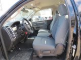 2013 Ram 1500 SLT Regular Cab Black/Diesel Gray Interior