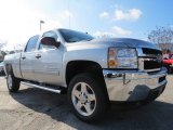 2013 Silver Ice Metallic Chevrolet Silverado 2500HD LT Crew Cab #77761841