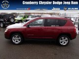 2013 Deep Cherry Red Crystal Pearl Jeep Compass Latitude 4x4 #77819416