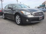 2011 Storm Front Gray Infiniti M 56 Sedan #77820167