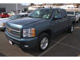 2012 Chevrolet Silverado 1500 LTZ Extended Cab 4x4 Front 3/4 View