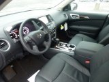 2013 Nissan Pathfinder Platinum 4x4 Charcoal Interior