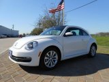 Candy White Volkswagen Beetle in 2013