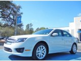 2012 White Suede Ford Fusion SEL V6 #77819401