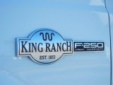 2005 Ford F250 Super Duty King Ranch Crew Cab 4x4 Marks and Logos