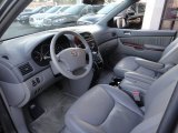 2004 Toyota Sienna XLE Stone Gray Interior