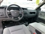 2010 Dodge Dakota Big Horn Crew Cab 4x4 Dark Slate Gray/Medium Slate Gray Interior