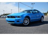 2012 Grabber Blue Ford Mustang V6 Premium Coupe #77819822