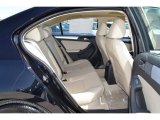 2013 Volkswagen Jetta Hybrid SEL Rear Seat