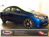 2013 Dyno Blue Pearl Honda Civic Si Sedan #77819226