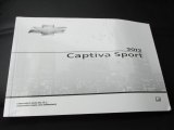 2012 Chevrolet Captiva Sport LT Books/Manuals