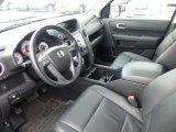2009 Honda Pilot EX-L 4WD Black Interior