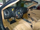 2006 Ferrari F430 Spider F1 Beige Interior