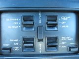 1984 Chevrolet Corvette Coupe Controls