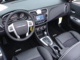2013 Chrysler 200 S Hard Top Convertible Black Interior