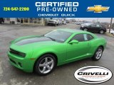 2010 Synergy Green Metallic Chevrolet Camaro LT Coupe Synergy Special Edition #77819797