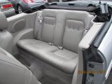 2001 Chrysler Sebring LXi Convertible Rear Seat