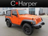 2013 Crush Orange Jeep Wrangler Moab Edition 4x4 #77819191
