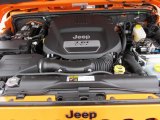 2013 Jeep Wrangler Moab Edition 4x4 3.6 Liter DOHC 24-Valve VVT Pentastar V6 Engine