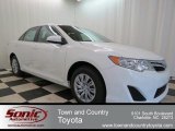 2013 Super White Toyota Camry LE #77819783