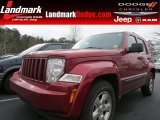 Deep Cherry Red Crystal Pearl Jeep Liberty in 2011