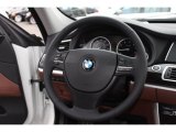 2012 BMW 5 Series 550i xDrive Gran Turismo Steering Wheel