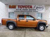 2005 Sunburst Orange Metallic Chevrolet Colorado LS Crew Cab 4x4 #77819308