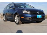 2013 Tempest Blue Metallic Volkswagen Jetta TDI SportWagen #77820053