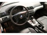 2003 BMW 3 Series 325i Sedan Black Interior